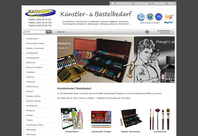 kuenstlerbedarf-shop.com