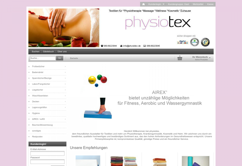 physiotex-shop24.de