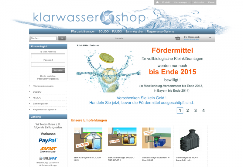 klarwasser-shop.de