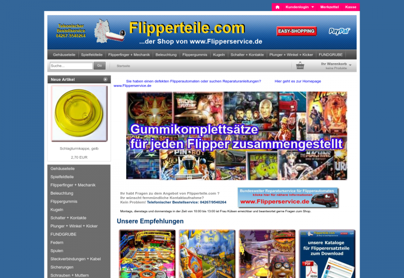 flipperteile.com