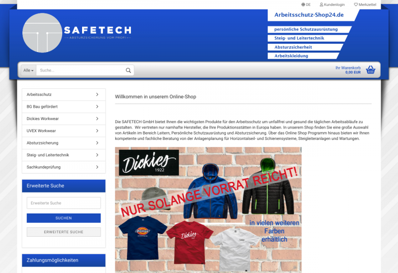 Safetech GmbH Arbeitsschutz