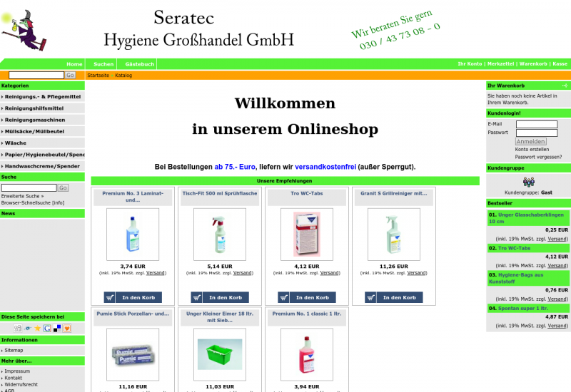 Seratec-Hygiene.de