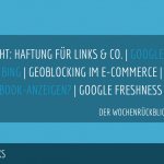 E-Commerce Rückblick: Blogmarks 29/17